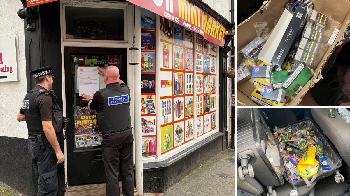 North Devon vape shop shut down after illegal tobacco and alleged ...
