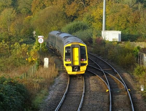 A GWR Class 158 heading towards Barnstaple. Credit: © Copyright JThomas