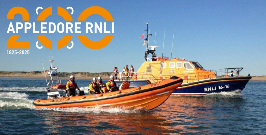 All change at Appledore RNLI – set for another 200 plus years