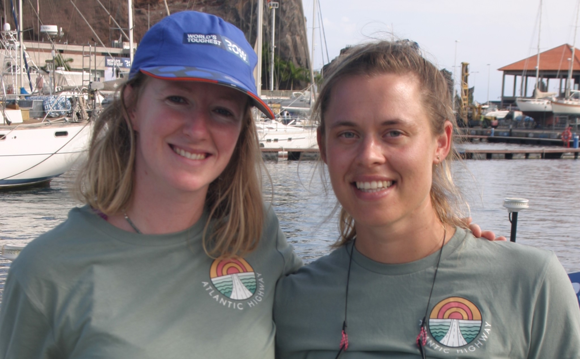 Atlantic Highway team flying the Devon flag in world’s toughest row