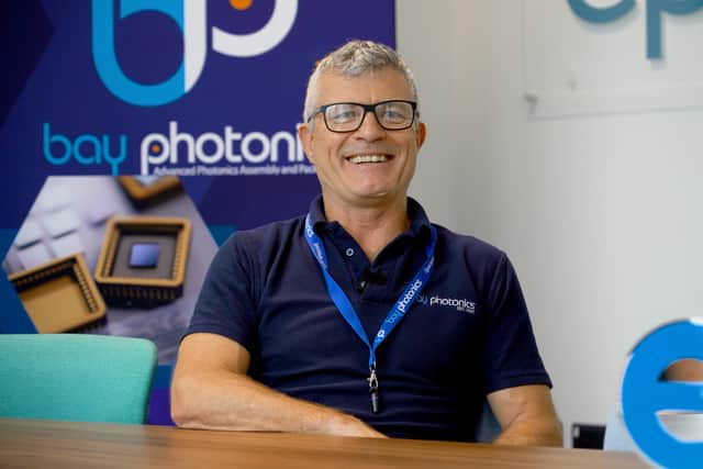 Richard Poustie, of Bay Photonics, said: “Apprenticeships allow us to train new team members directly in the company’s specific expertise, ensuring that skills are developed to our exact standards and processes rather than relying on generic industry experience.”
