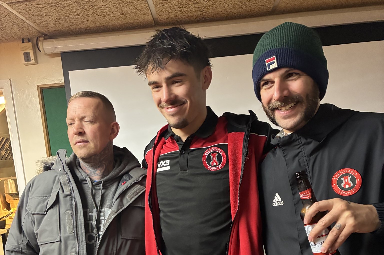 Fab four from Josh Parry in a big win for Barnstaple Town at Brislington