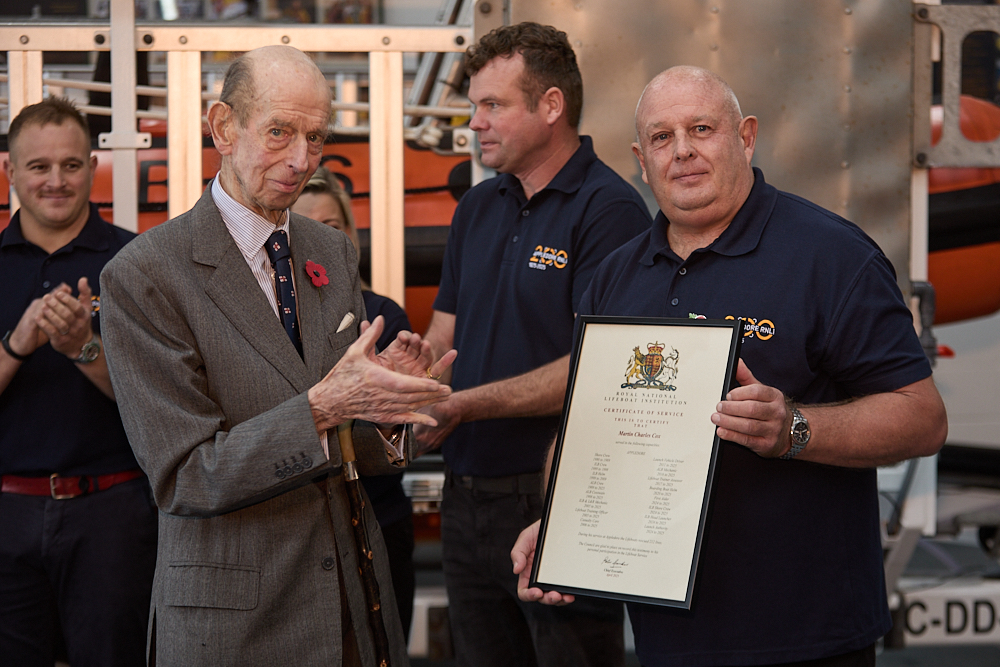 Appledore RNLI welcomes oldest living Royal to 200th anniversary celebrations