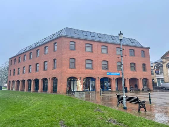 Barnstaple Library is among those that could see library services changing as Devon County Council seeks to make them more cost effective. Credit: Viral PR