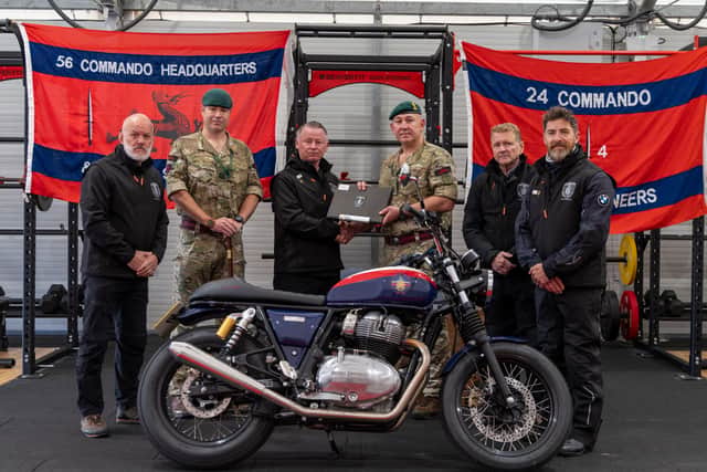 Former bootnecks bike into Chivenor as part of 1,600 mile ride for ...
