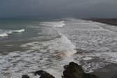 Stormy waves at Westward Ho! © Copyright David Martin