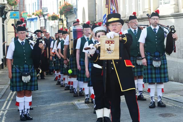 Bideford’s town crier Jim Weeks has been appointed as the ‘Chieftain of the Gathering’ for this year's events and Jim recently celebrated his 40th year as town crier.