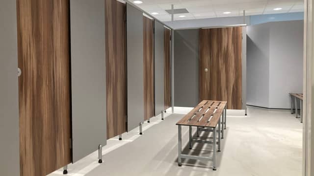 The newly upgraded Holsworthy Leisure Centre following energy-efficient renovation works. Photo: Torridge District Council