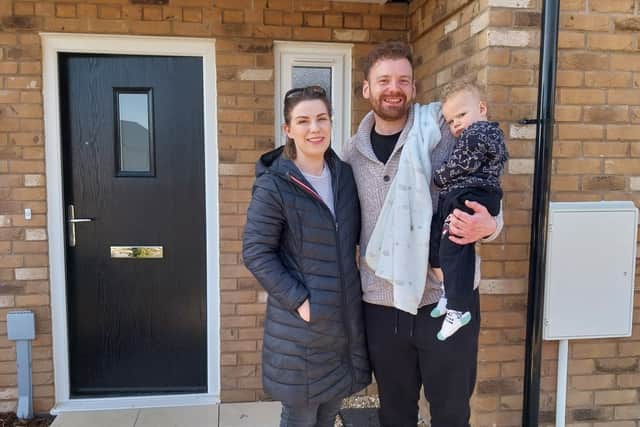 Families move into new affordable homes in Westward Ho!