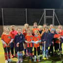 Juniors from North Devon Hockey Club