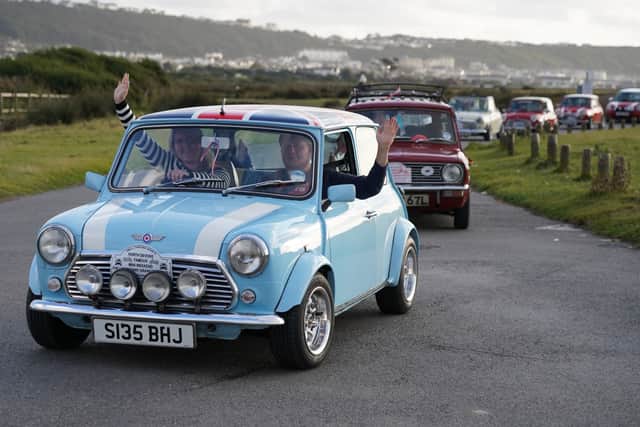 Pictures: Mini run returns to North Devon in memory of Terry