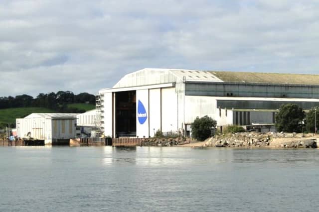 The Appledore shipyard