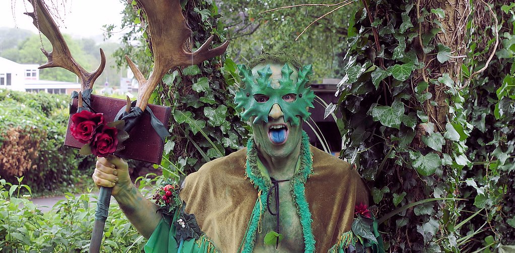 Pictures: Pilton Green Man Day defies the weather gods