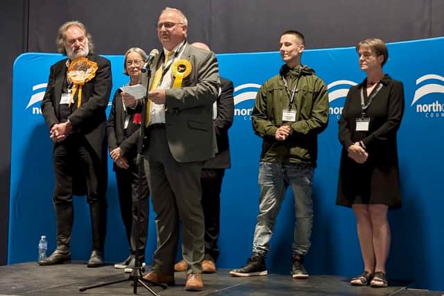 “I was thrilled by the result, which came about because I had a big team behind me and I would like to thank the many volunteers who gave their time to help me get elected.”