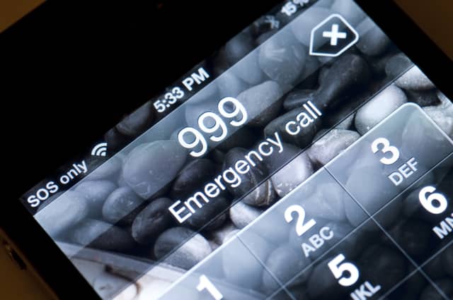 Demand for the 999 service has risen over the last four weeks - Credit: FreeImages