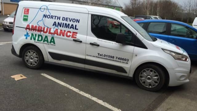 The North Devon Animal Ambulance - Credit: Submitted