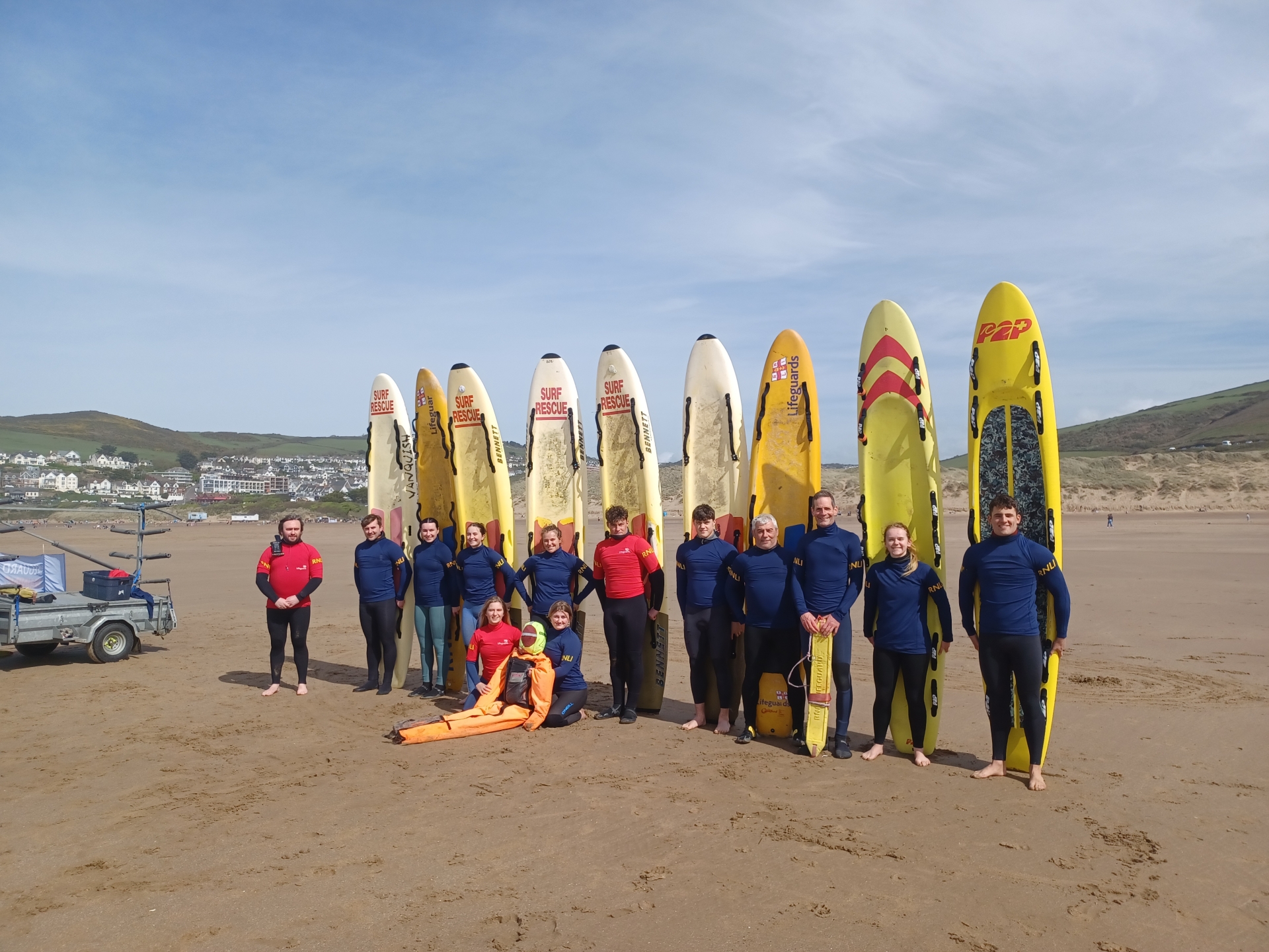 RNLI lifeguards in North Devon promote beach safety
