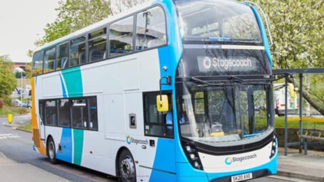 A Stagecoach double-decker bus - Credit: DCC