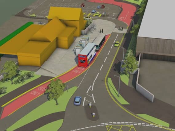 Barnstaple Train Station Visualisation (Image: North Devon Council)