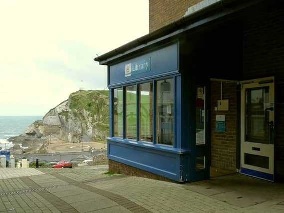 Ilfracombe library, where one of the events is being held. (Image: © Copyright Roger A Smith )
