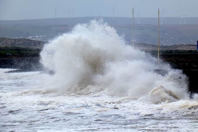 The Met Office is warning of high winds and waves on the coast for the whole North Devon and Torridge area from Monday to Wednesday this week.
