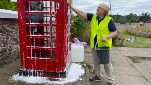 During lockdown, many residents restricted to their local area began to notice the state of streets and public areas, as well as the River Taw being full of junk such as trolleys and tyres.