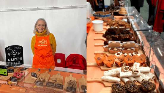 Ros Shaw, founder of tulsikitchen, embarked on her culinary journey 18 months ago, but it wasn't until recently, after leaving her teaching career of over 30 years, that she dedicated herself to the venture.