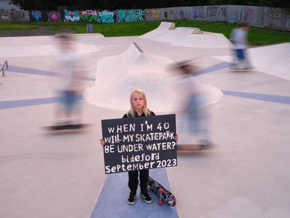 Jacob, Skatepark, Bideford, September 2023 © Gideon Mendel for the Beaford Archive