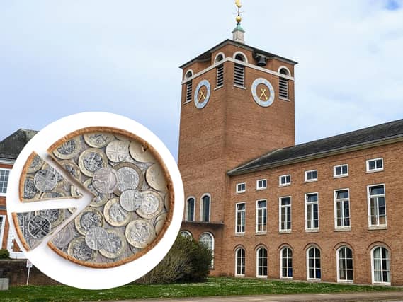 The Devon County Council 2024-25 budget was divvied up at County Hall in Exeter. Credit: LDRS/ Elena Zajchikova