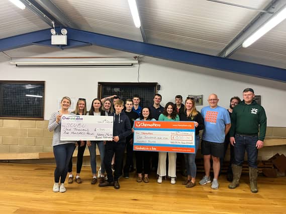 Having supported these charities in the previous year, the club presented a commendable £1500 to each charity last autumn.