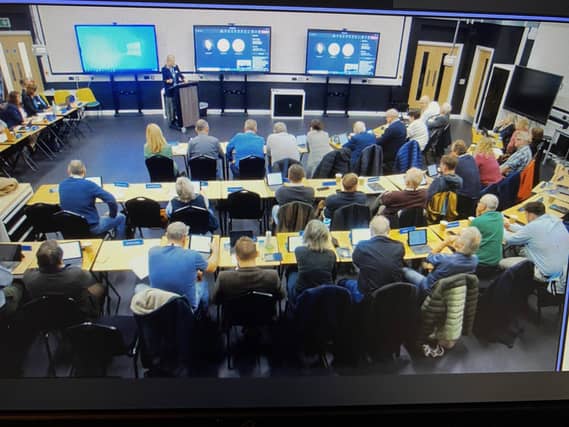 A meeting of North Devon Council - Credit: LDRS