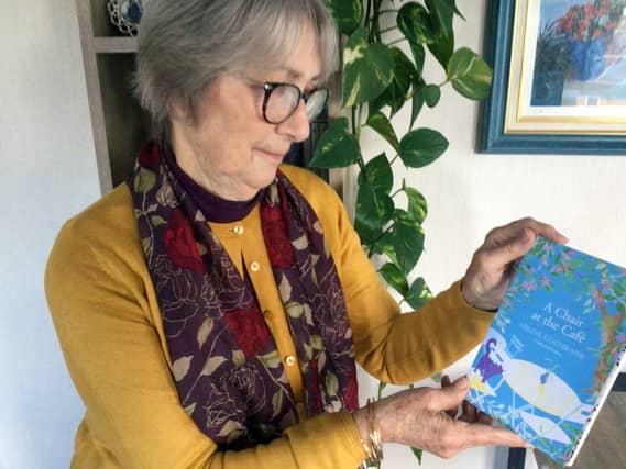 Never too late to follow your dreams: Author Hilda Cochrane with her debut published collection of poetry.