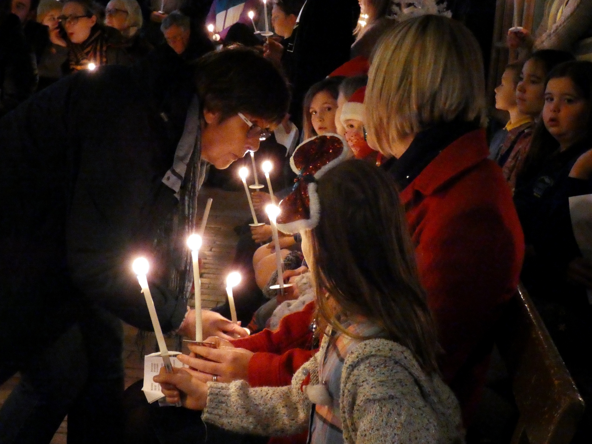 A previous Light Up a Life service at Bideford Pannier Market. Credit: Graham Hobbs