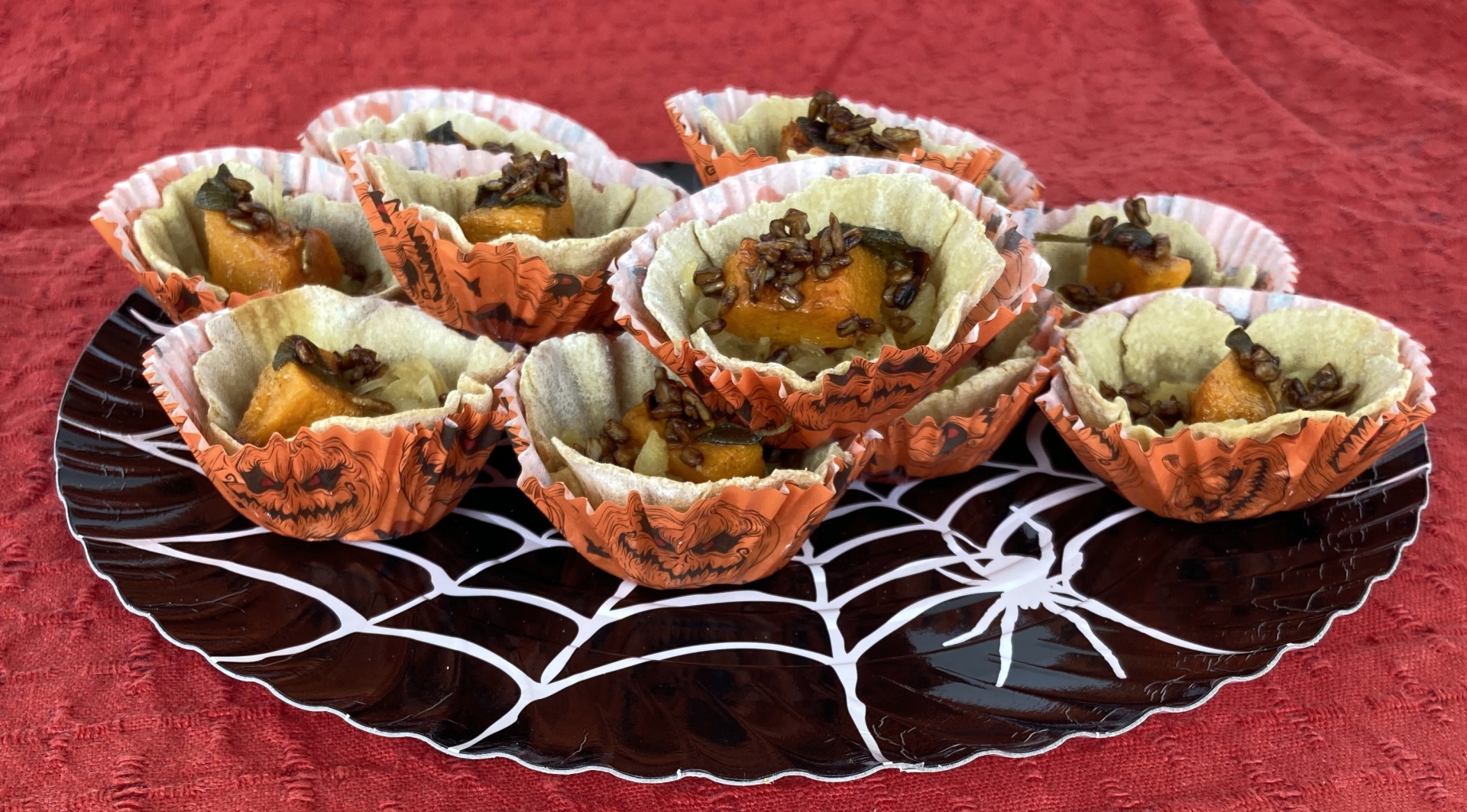 Why not try some squash tartlets this autumn? Credit: Marshford Organic