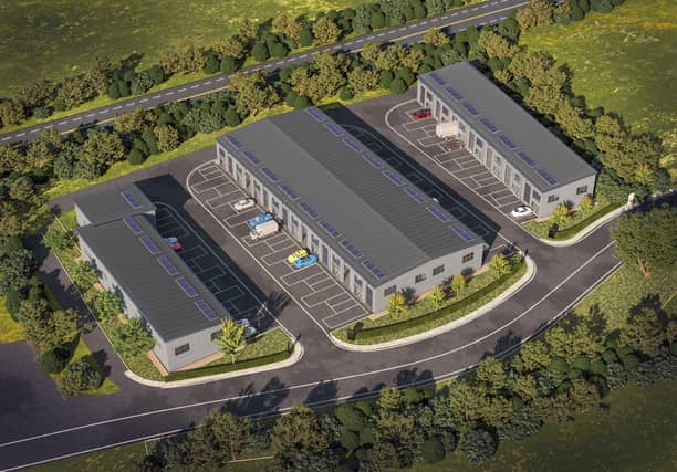 The new business units at Roundswell