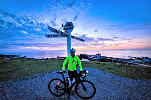 Louise was supported in her journey by her own dogs, Chia and Peanut, and husband Glyn, who drove their campervan as a support vehicle, with all four sleeping and eating in it for the entire 10 days.