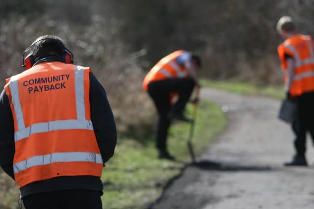 Community Payback in action - Credit: Gov.uk