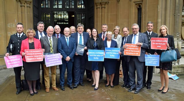 The westcountry delegation to the Home Office - Credit: Submitted