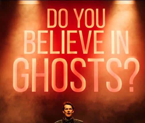 “Join our ‘paranormal experts’ for a haunting night of theatre.” says James “Dare you! Are you brave enough?”