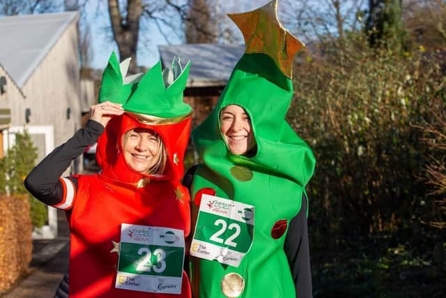 Registration is £12 for adults and £6 for children (under twos are free) and includes a medal and festive treat, as well as entry to the Christmas event village, with festive stalls, music, food and drink.