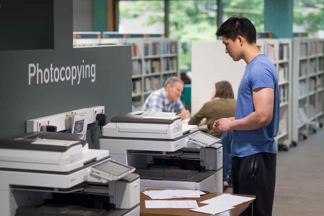 Customers can take their laptops or phones to their local library and print their documents using the new Wi-Fi printing service. They can even print from home or on the go by logging in, sending to print and collecting from the library the same or next day.