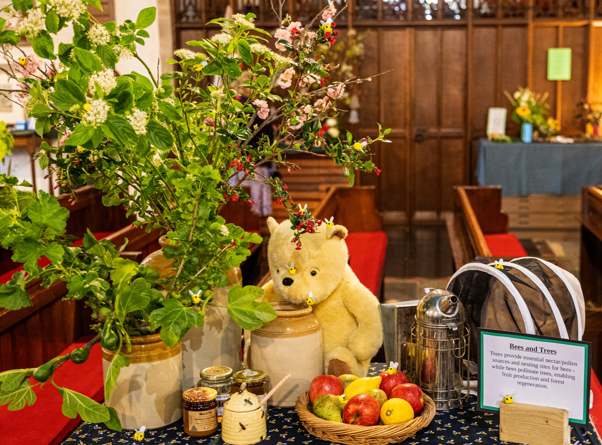 Mayfair flower festival sees the trees for the wood with innovative displays