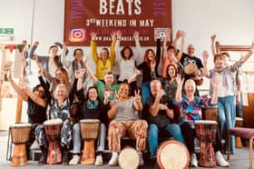 The Braunton Beats Festival has been hailed a huge success, with a wide range of performances and workshops, such as the Djembe Devon Drumming workshop hosted by South St Church. 