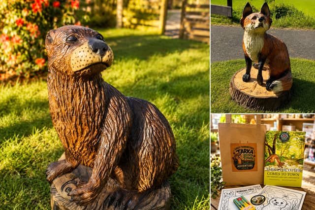There is lots to see and plenty of activities along the new Tarka Comes To Town trail in Great Torrington.