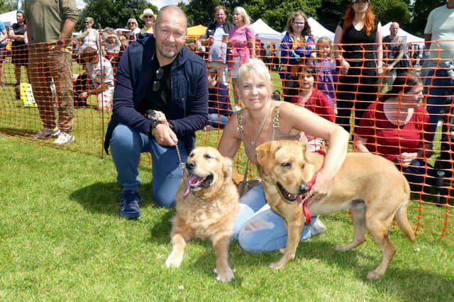 The fun dog show is a firm favourite at Bideford Fair.