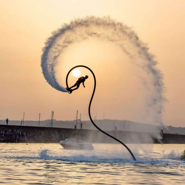 The James Prestwood Flyboard Display will be making its Bideford debut at the fair on June 6.