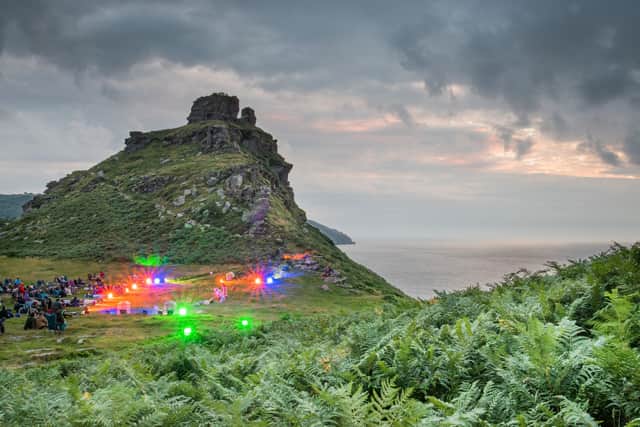 As dusk falls, Valley of Rocks is set to become the perfect setting for eerie supernatural tale The Signalman, presented by Pleasure Dome Theatre and starring Gerald Dickens, great great grandson of the famous Victorian author.