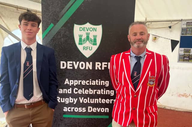 Devon Rfu Bideford Rugby Club volunteer wins Devon Unsung Hero Award