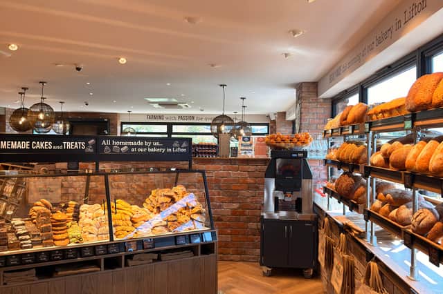 The new coffee shop offers a range of freshly prepared food and drink