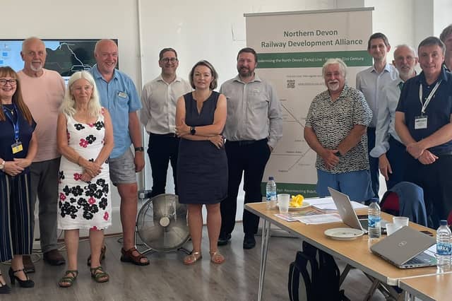 Delegates from 12 partner and stakeholder organisations met in Exeter for the Northern Devon Railway Development Alliance workshop, held at Exeter Phoenix on 9 July 2026